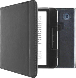 imoshion E-reader Hoesje - Geschikt voor Tolino Vision 5 - Vegan Leather Bookcase - Zwart