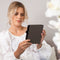 imoshion E-reader Hoesje - Geschikt voor Tolino Vision 5 - Vegan Leather Bookcase - Zwart