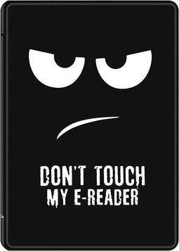 imoshion Ereader Cover / Hoesje Geschikt voor Kobo Aura Edition 2 - imoshion Design Bookcase e-reader - Don't touch