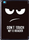 imoshion Ereader Cover / Hoesje Geschikt voor Kobo Aura Edition 2 - imoshion Design Bookcase e-reader - Don't touch