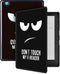 imoshion Ereader Cover / Hoesje Geschikt voor Kobo Aura Edition 2 - imoshion Design Bookcase e-reader - Don't touch
