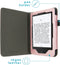 iMoshion Ereader Cover / Hoesje Geschikt voor Tolino Shine 3 - iMoshion Vegan Leather Bookcase - Rosé goud