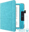imoshion Ereader Cover / Hoesje Geschikt voor Tolino Vision 5 - imoshion Vegan Leather Bookcase - Lichtblauw
