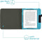 imoshion Ereader Cover / Hoesje Geschikt voor Tolino Vision 5 - imoshion Vegan Leather Bookcase - Lichtblauw