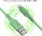 imoshion Geschikt voor Lightning naar USB A Kabel - 1 meter - Oplaadkabel geschikt voor iPhone 11/12/13/14 - Stevig gevlochten materiaal - Groen