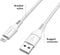 imoshion Geschikt voor Lightning naar USB A Kabel - 3 meter - Snellader & Datasynchronisatie - Oplaadkabel geschikt voor iPhone 11/12/13/14 - Stevig gevlochten materiaal - Wit
