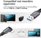 imoshion Geschikt voor Oculus Quest 1, 2 en Meta Quest 3 Link kabel 5 Meter - Supersnelle data overdracht dankzij USB 3.2 - USB C naar USB A Kabel VR Bril - Zwart