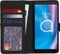 iMoshion Hoesje Geschikt voor Alcatel 1B (2020) Hoesje Met Pasjeshouder - iMoshion Luxe Bookcase - Zwart