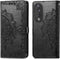 iMoshion Hoesje Geschikt voor Honor 90 Pro Hoesje Met Pasjeshouder - iMoshion Mandala Bookcase - Zwart