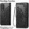 iMoshion Hoesje Geschikt voor Honor 90 Pro Hoesje Met Pasjeshouder - iMoshion Mandala Bookcase - Zwart