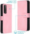 iMoshion Hoesje Geschikt voor Huawei P Smart (2021) Hoesje Met Pasjeshouder - iMoshion Luxe Bookcase - Roze