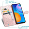 iMoshion Hoesje Geschikt voor Huawei P Smart (2021) Hoesje Met Pasjeshouder - iMoshion Mandala Bookcase - Roze