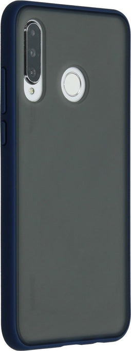 iMoshion Hoesje Geschikt voor Huawei P30 Lite Hoesje - iMoshion Frosted Backcover - Blauw