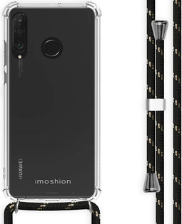 iMoshion Hoesje Geschikt voor Huawei P30 Lite Hoesje Met Koord - iMoshion Backcover met koord - Transparant