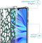 iMoshion Hoesje Geschikt voor Huawei P30 Lite Hoesje Met Koord - iMoshion Design Hoesje met Koord - Groen / Transparant / Panther Illustration