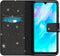 iMoshion Hoesje Geschikt voor Huawei P30 Lite Hoesje Met Pasjeshouder - iMoshion Design Softcase Bookcase - Goud / Zwart / Stars Gold