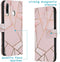 iMoshion Hoesje Geschikt voor Huawei P30 Lite Hoesje Met Pasjeshouder - iMoshion Design Softcase Bookcase - Goud / Roze / Pink Graphic