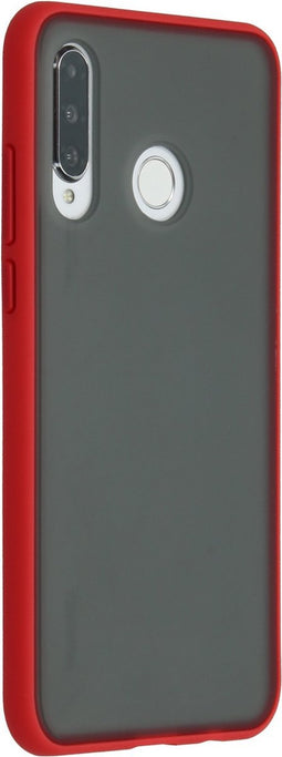 iMoshion Hoesje Geschikt voor Huawei P30 Lite - iMoshion Frosted Backcover - Rood