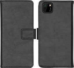 iMoshion Hoesje Geschikt voor Huawei Y5p Hoesje Met Pasjeshouder - iMoshion Luxe Bookcase - Zwart