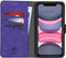 iMoshion Hoesje Geschikt voor iPhone 11 Hoesje Met Pasjeshouder - iMoshion Uitneembare 2-in-1 Luxe Bookcase - Paars