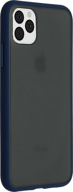 iMoshion Hoesje Geschikt voor iPhone 11 Pro Max Hoesje - iMoshion Frosted Backcover - Blauw