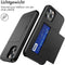 iMoshion Hoesje Geschikt voor iPhone 12 / 12 Pro Hoesje - Ruimte voor 2 pasjes - iMoshion Backcover met pasjeshouder - Zwart