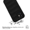 imoshion Hoesje - Geschikt voor iPhone 12 - EasyGrip Backcover - Zwart