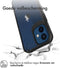 iMoshion Hoesje Geschikt voor iPhone 12 Mini Hoesje - iMoshion Rugged Hybrid Case - Zwart / Transparant