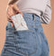 iMoshion Hoesje Geschikt voor iPhone 12 Mini Hoesje Met Pasjeshouder - iMoshion Design Softcase Bookcase - Wit / Meerkleurig / Goud / White Graphic