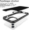 iMoshion Hoesje Geschikt voor iPhone 13 Hoesje - iMoshion Rugged Hybrid Carbon Case Geschikt voor MagSafe - Zwart