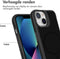iMoshion Hoesje Geschikt voor iPhone 13 Hoesje - iMoshion Rugged Hybrid Carbon Case Geschikt voor MagSafe - Zwart
