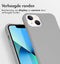 iMoshion Hoesje Geschikt voor iPhone 13 Hoesje Met Koord - iMoshion Color Backcover met afneembaar koord - Grijs
