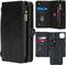 iMoshion Hoesje Geschikt voor iPhone 13 Hoesje Met Pasjeshouder - iMoshion 2-in-1 Wallet Bookcase - Zwart