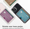iMoshion Hoesje Geschikt voor iPhone 13 Hoesje Met Pasjeshouder - iMoshion Softcase Backcover met pashouder 3.0 - Transparant