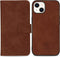 iMoshion Hoesje Geschikt voor iPhone 13 Hoesje Met Pasjeshouder - iMoshion Uitneembare 2-in-1 Luxe Bookcase - Bruin