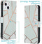 iMoshion Hoesje Geschikt voor iPhone 13 Hoesje Met Pasjeshouder - iMoshion Design Softcase Bookcase - Wit / White Graphic