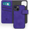 iMoshion Hoesje Geschikt voor iPhone 13 Mini Hoesje Met Pasjeshouder - iMoshion Uitneembare 2-in-1 Luxe Bookcase - Paars