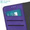 iMoshion Hoesje Geschikt voor iPhone 13 Mini Hoesje Met Pasjeshouder - iMoshion Uitneembare 2-in-1 Luxe Bookcase - Paars