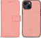 iMoshion Hoesje Geschikt voor iPhone 13 Mini Hoesje Met Pasjeshouder - iMoshion Uitneembare 2-in-1 Luxe Bookcase - Roze