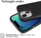 iMoshion Hoesje Geschikt voor iPhone 13 Mini Hoesje Shockproof - iMoshion Rugged Hybrid Carbon Case - Zwart