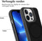 iMoshion Hoesje Geschikt voor iPhone 13 Pro Hoesje - iMoshion Rugged Hybrid Carbon Case Geschikt voor MagSafe - Zwart