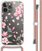 iMoshion Hoesje Geschikt voor iPhone 13 Pro Max Hoesje Met Koord - iMoshion Design Hoesje met Koord - Roze / Blossom Watercolor