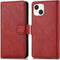 iMoshion Hoesje Geschikt voor iPhone 14 Plus Hoesje Met Pasjeshouder - iMoshion Luxe Bookcase - Rood