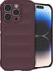 imoshion Hoesje - Geschikt voor iPhone 14 Pro - EasyGrip Backcover - Aubergine