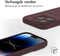 imoshion Hoesje - Geschikt voor iPhone 14 Pro - EasyGrip Backcover - Aubergine