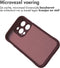imoshion Hoesje - Geschikt voor iPhone 14 Pro - EasyGrip Backcover - Aubergine