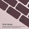 imoshion Hoesje - Geschikt voor iPhone 14 Pro - EasyGrip Backcover - Aubergine