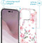 iMoshion Hoesje Geschikt voor iPhone 14 Pro Hoesje Met Koord - iMoshion Design Hoesje met Koord - Roze / Blossom Watercolor
