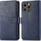 iMoshion Hoesje Geschikt voor iPhone 14 Pro Hoesje Met Pasjeshouder - iMoshion Luxe Bookcase - Donkerblauw