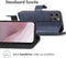 iMoshion Hoesje Geschikt voor iPhone 14 Pro Hoesje Met Pasjeshouder - iMoshion Luxe Bookcase - Donkerblauw